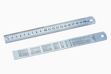 Aluminium ruler